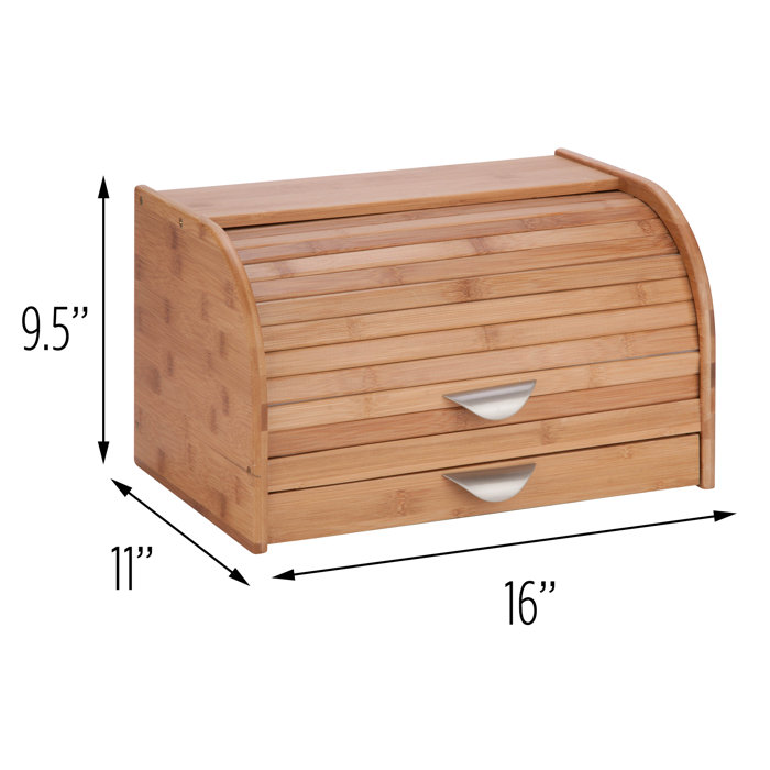 Honey Can Do Wood Food Storage Container & Reviews Wayfair